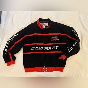 NASCAR Chevrolet Vintage Racing Jacket EUC